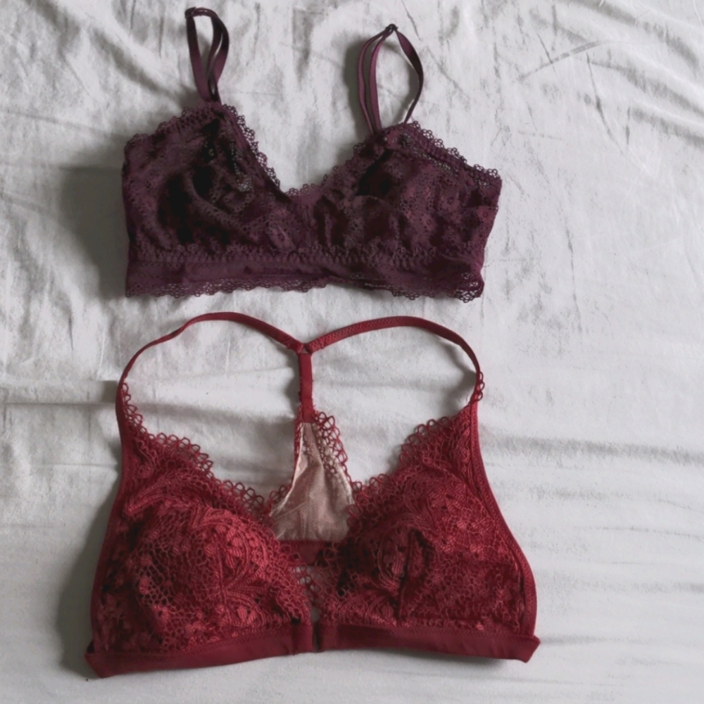 Victoria's Secret Lace Bralettes - Size Small